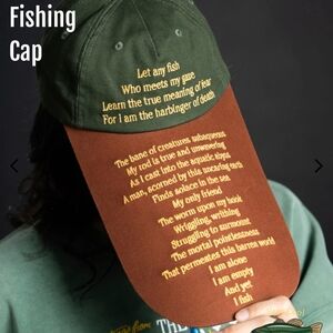 Cool Shirtz Outrageously Long Fishing Cap